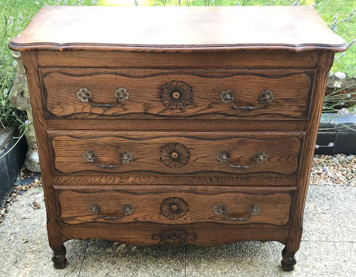 OLD FRENCH CHEST OF DRAWERS